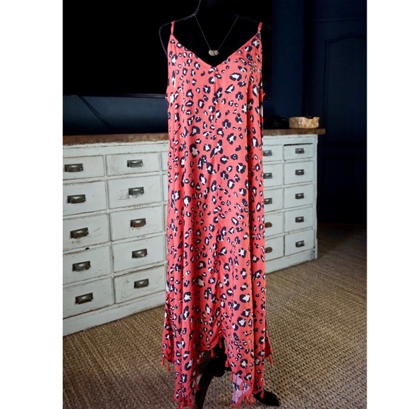 Anthropologie Dresses & Skirts - Anthropologie Paracas Leopard Coverup Dress New